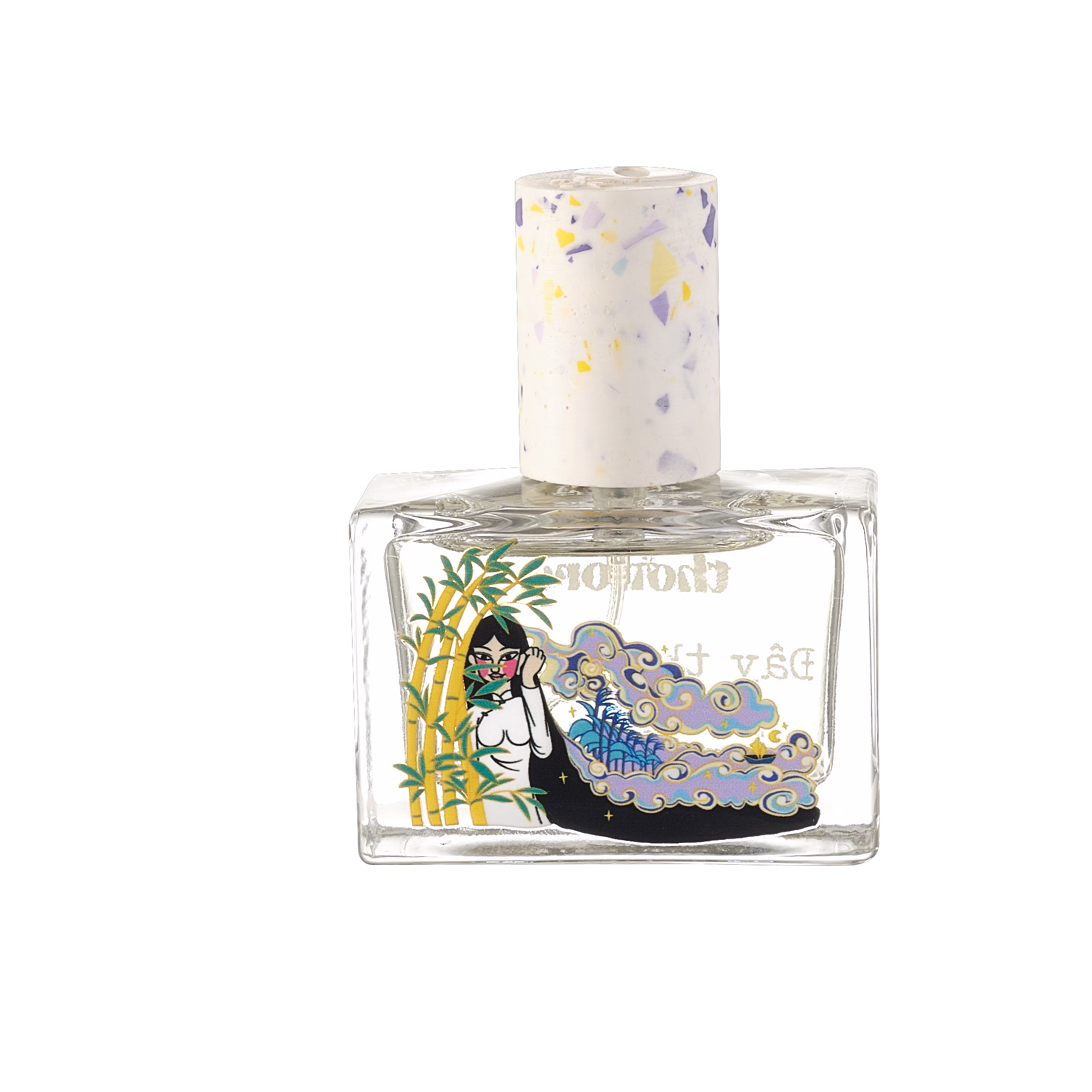 Nước hoa Thơmore đây thôn vĩ dạ chai mặt sau 30ml