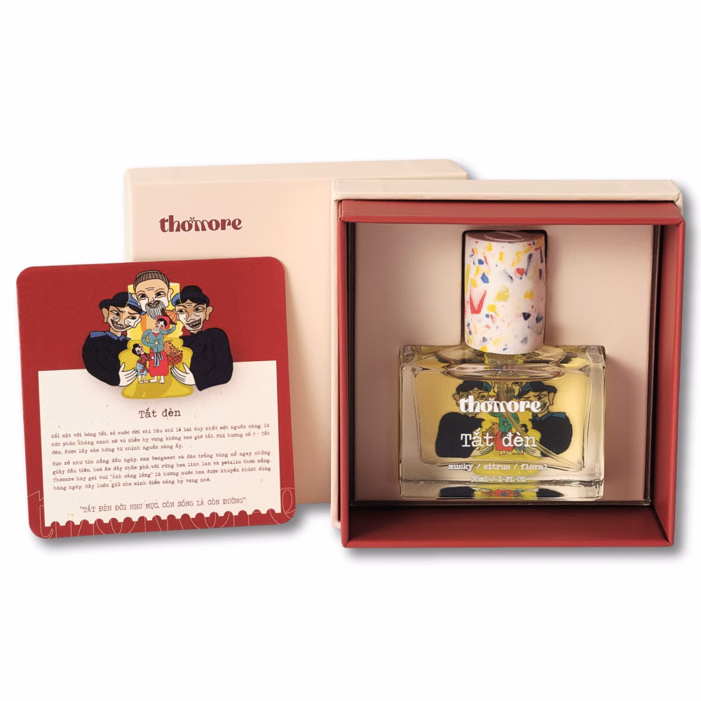 Nước hoa Thơmore tắt đèn hộp mở 30ml