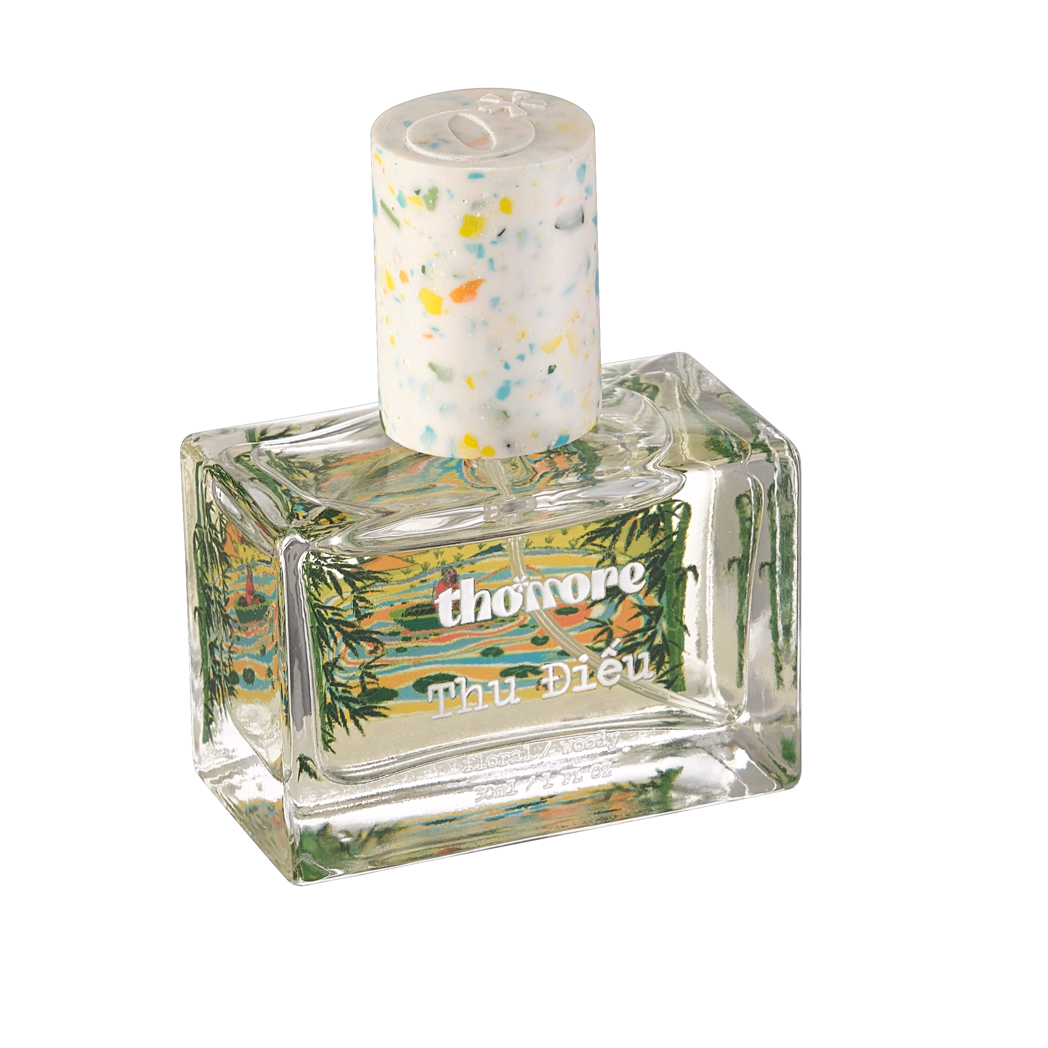 Nước hoa Thơmore thu điếu chai mặt nghiêng 30ml