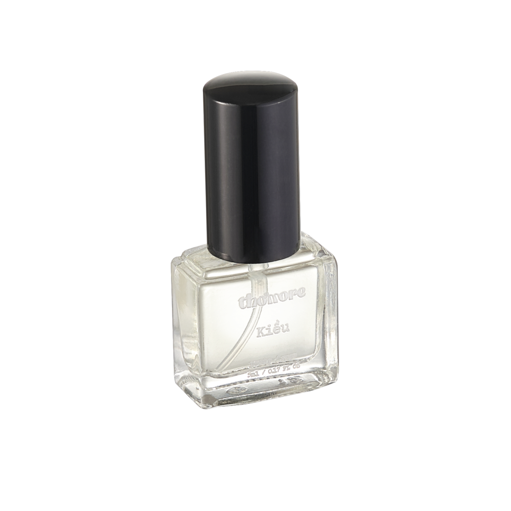 Nước hoa thơmore kiều chai mặt nghiêng có nắp 5ml