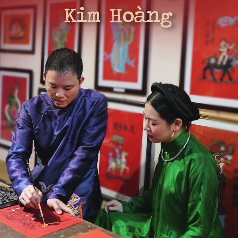 TRANH KIM HOÀNG - DI SẢN QUÝ BÁU MANG HỒN CỐT BẮC BỘ 2 TRANH KIM HOÀNG - DI SẢN QUÝ BÁU MANG HỒN CỐT BẮC BỘ