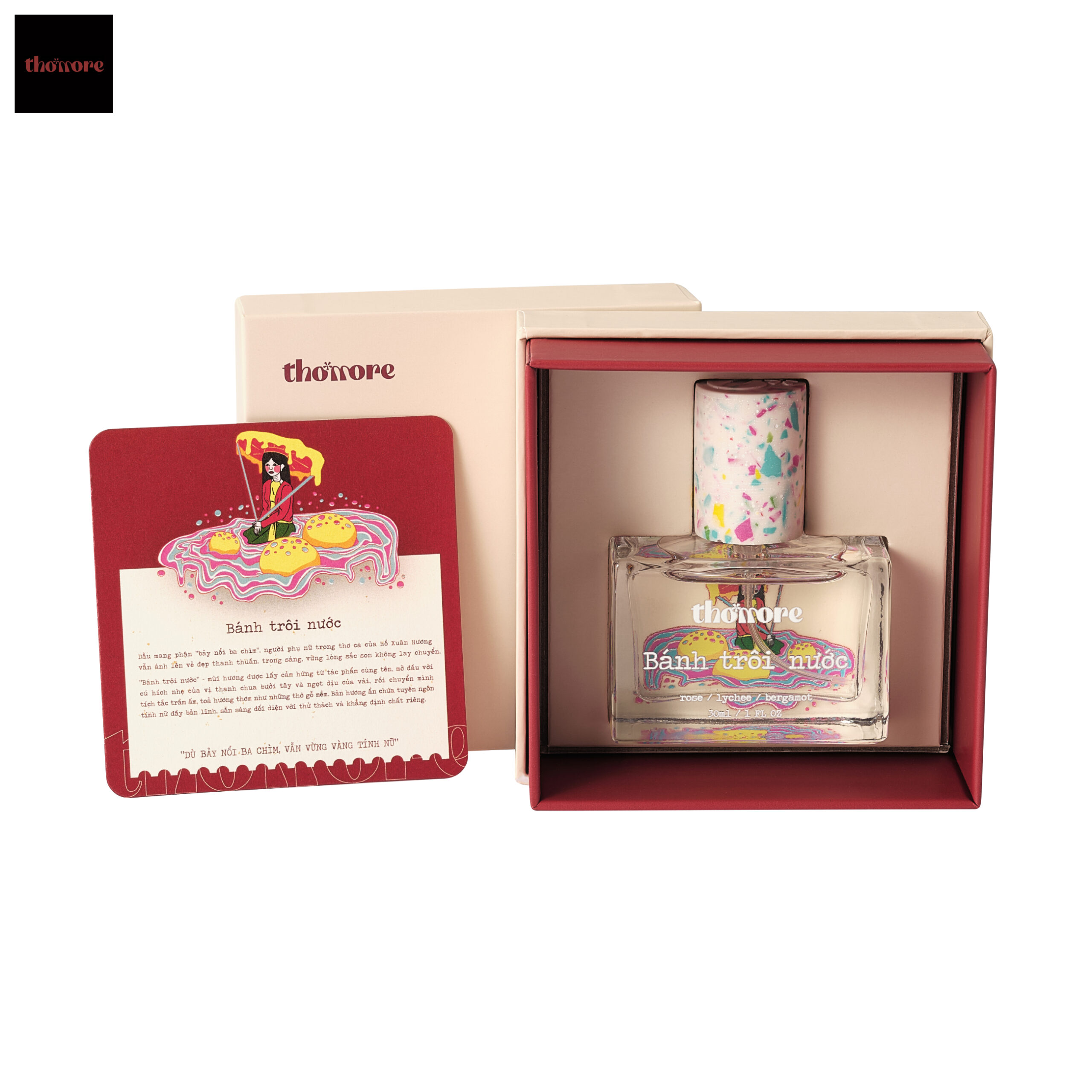 Mùi hương tinh tế của nước hoa Bánh Trôi Nước