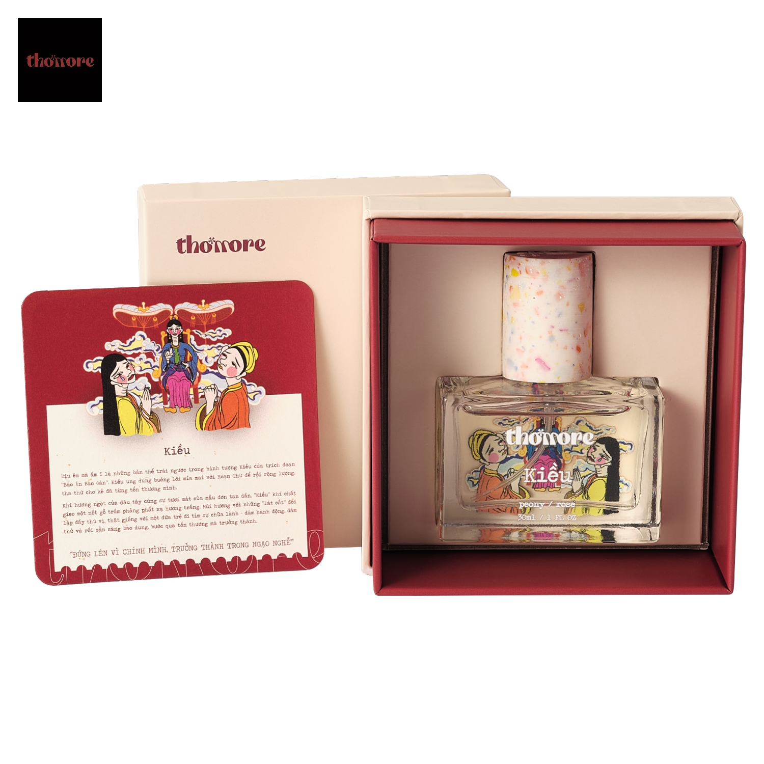 Nước hoa Kiều trong trẻo và hiện đại