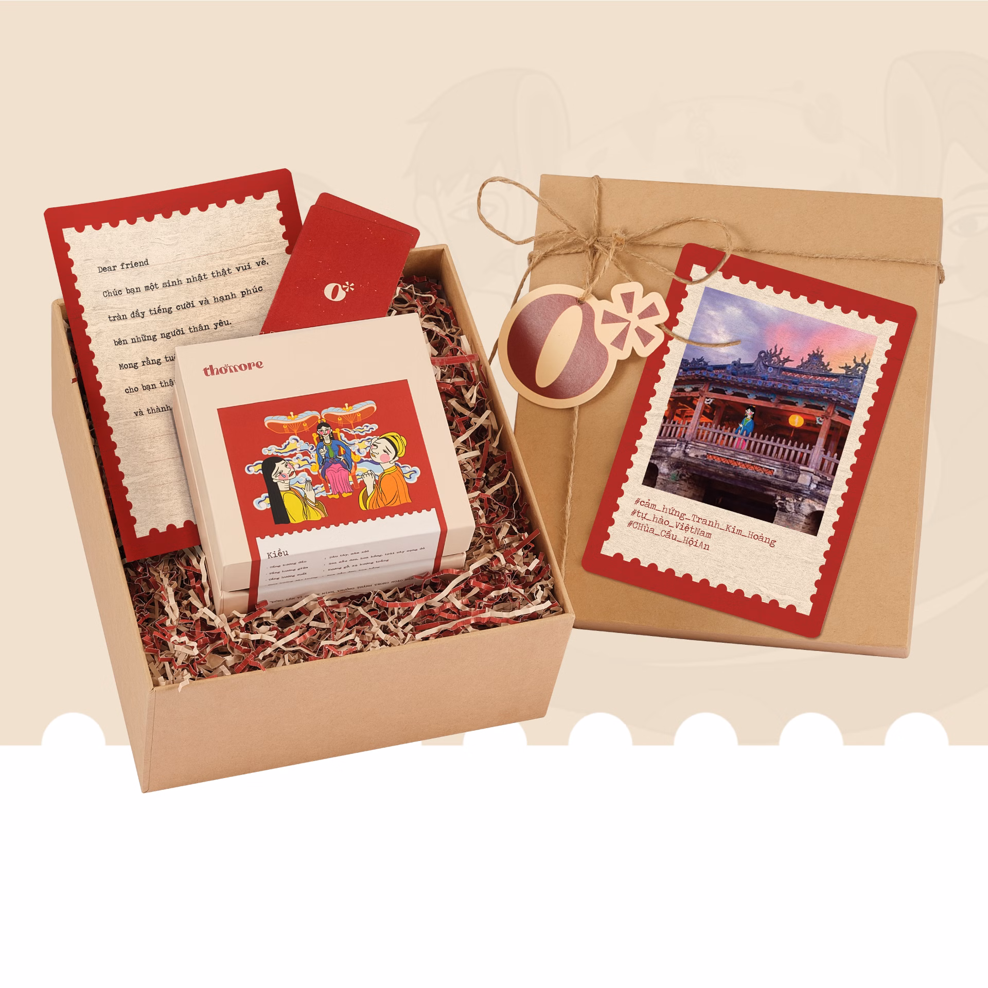 Set quà tặng nước hoa Thơmore - HỒNG ĐIỀU (30ml)