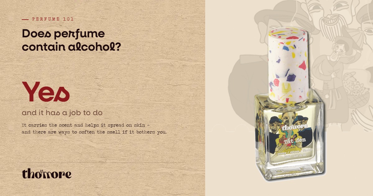 Does Perfume Contain Alcohol? What the Alcohol Actually Does 5 Thomore card: does perfume contain alcohol, yes and what it does