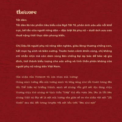 HANH TRINH THUONG HIEU THOMORE VA BO SUU TAP DAU TIEN NOT HUONG VAN CHUONG VIET NAM CAM NHAN TAT DEN