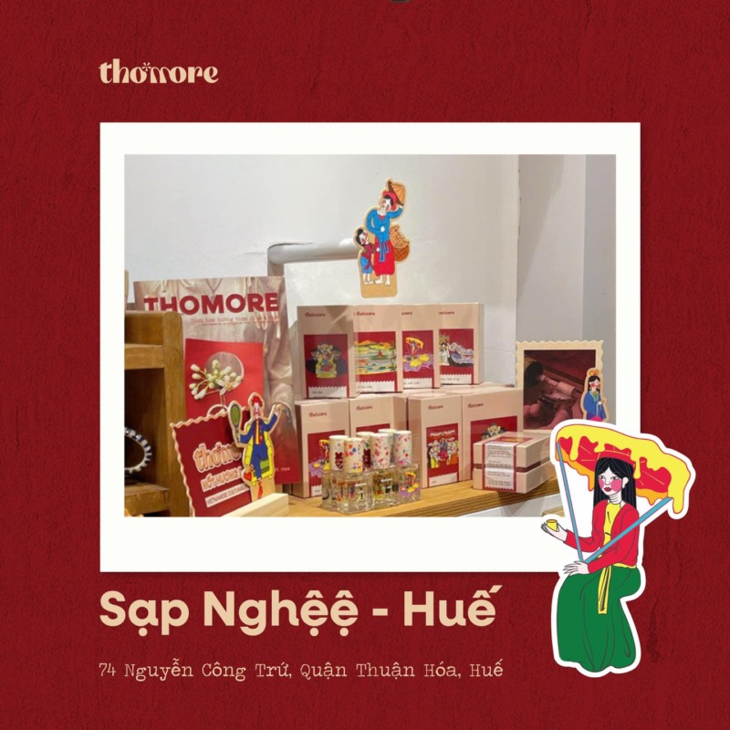 THƠMORE CÓ MẶT TẠI XỨ HUẾ MỘNG MƠ 2 Nuoc hoa Thomore Sap Nghe 2
