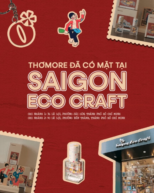 THOMORE DA CO MAT TAI SAIGON ECO CRAFT