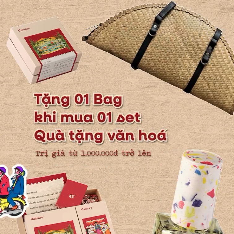 Quà Tặng Thơmore - Túi Bánh Xèo
