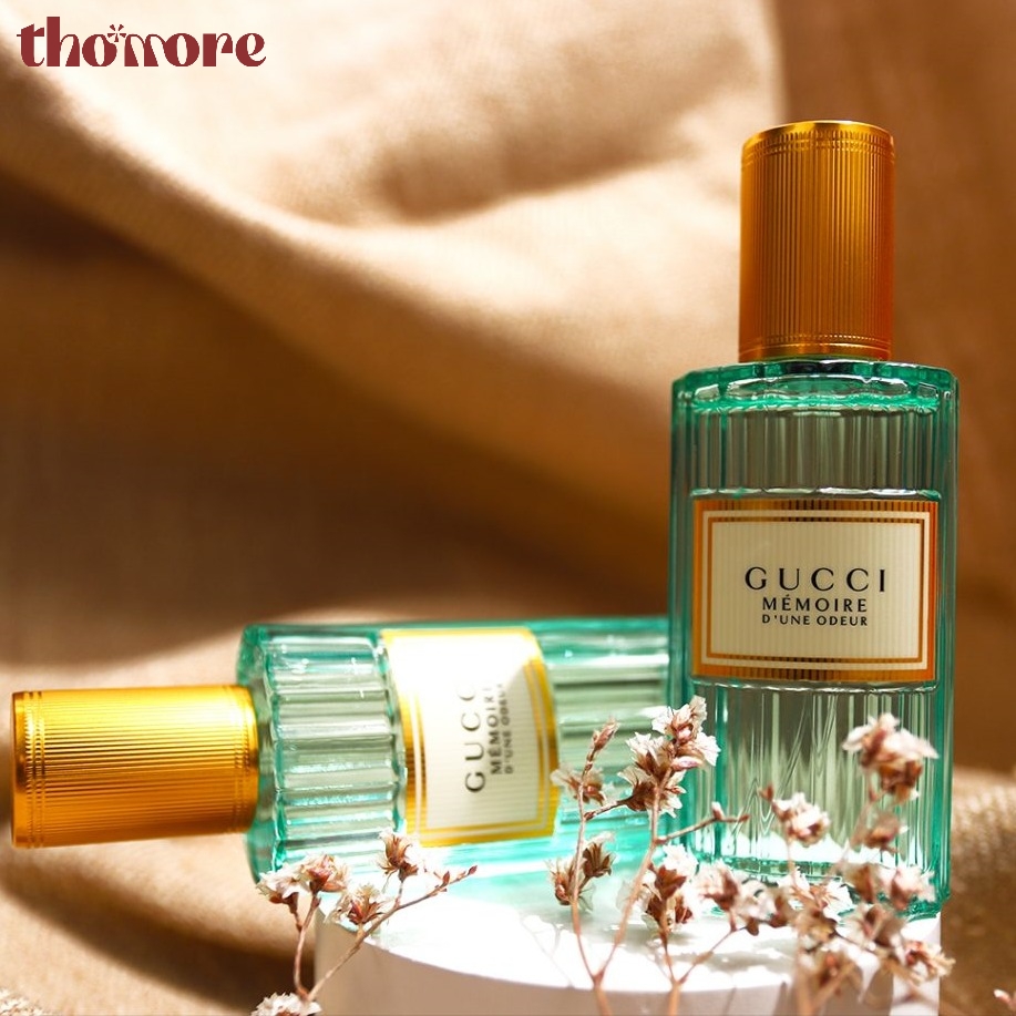 Nước Hoa Mùi Thanh Mát Cho Nữ Là Gì? Top Hương Thơm Tươi Mát Giúp Nàng Tự Tin Cả Ngày 5 Gucci Mémoire D’une Odeur EDP mang hương thơm thanh mát và quyến rũ