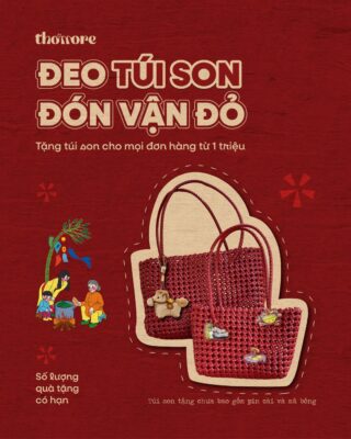 DEO TUI SON THU CONG GOI TRON VAN DO HONG