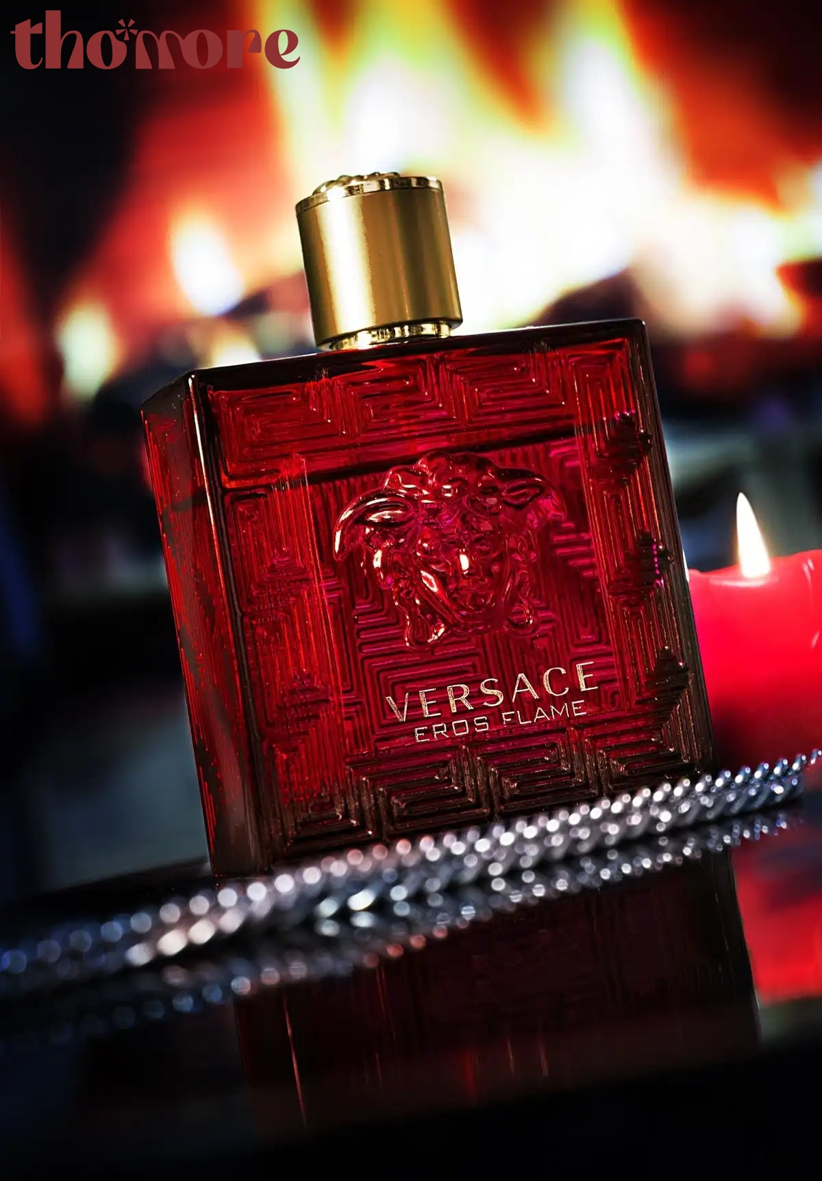 Dòng nước hoa Versace Eros Flame màu đỏ