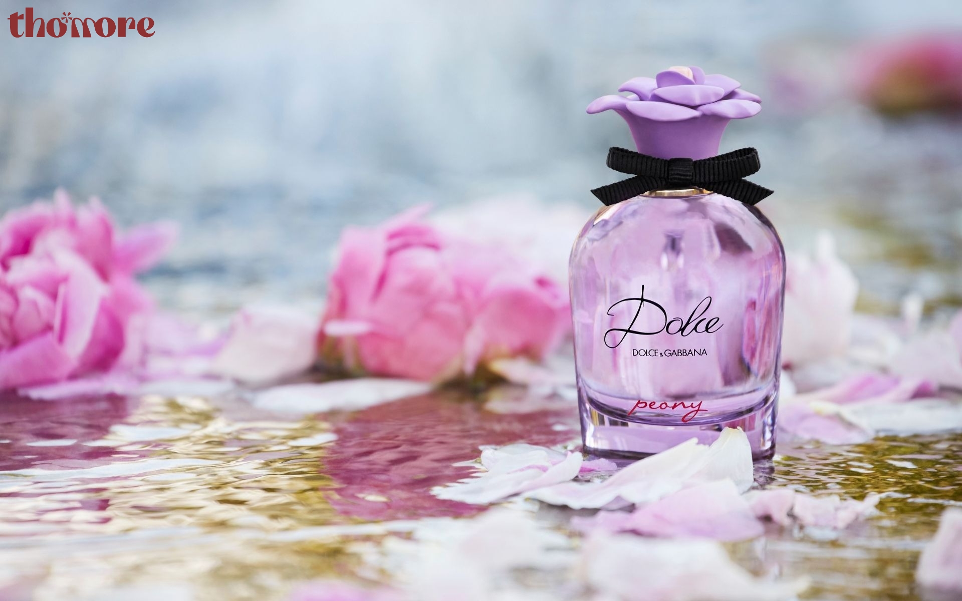 Nước hoa chai màu tím D&G Dolce Peony EDP