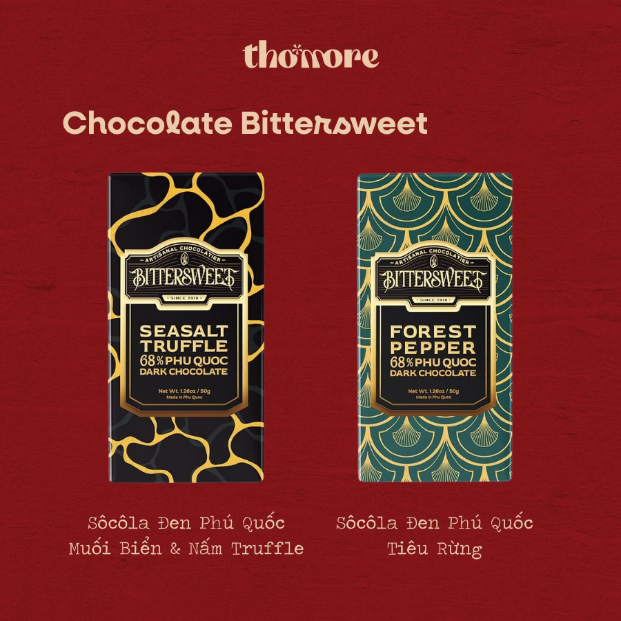 Quà Tặng Valentine Bạn Trai - Set TÌNH SI Thơmore x Bittersweet - Nước hoa & Chocolate Thủ Công - Ảnh 5