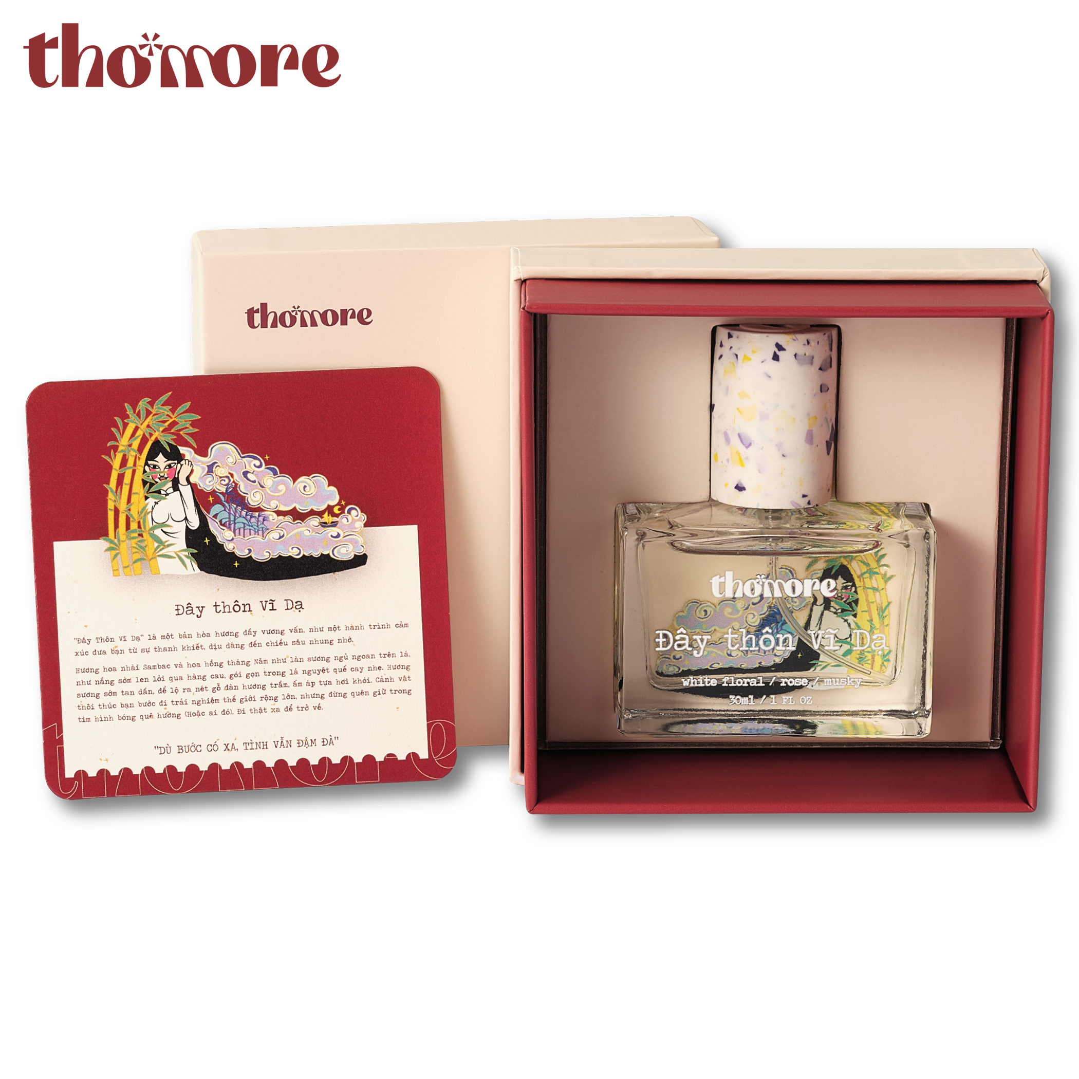 Nên Chọn Dầu Thơm Nữ Mùi Nhẹ Nào? Tham Khảo Bộ Sưu Tập Thomore 5 Dầu thơm nữ mùi nhẹ của Đây Thôn Vĩ Dạ