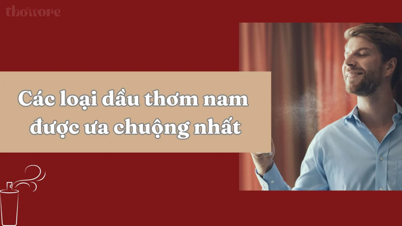 Các Loại Dầu Thơm Nam Được Ưa Chuộng Nhất – Khám Phá Ngay Tại Thomore 1 Cac loai dau thom nam duoc ua chuong nhat
