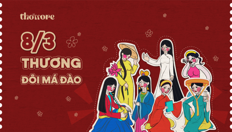 NGÀY 8/3: THƯƠNG ĐÔI MÁ ĐÀO, GỬI TRỌN TẤC LÒNG 3 Nuoc hoa Thomore 8 thang 3