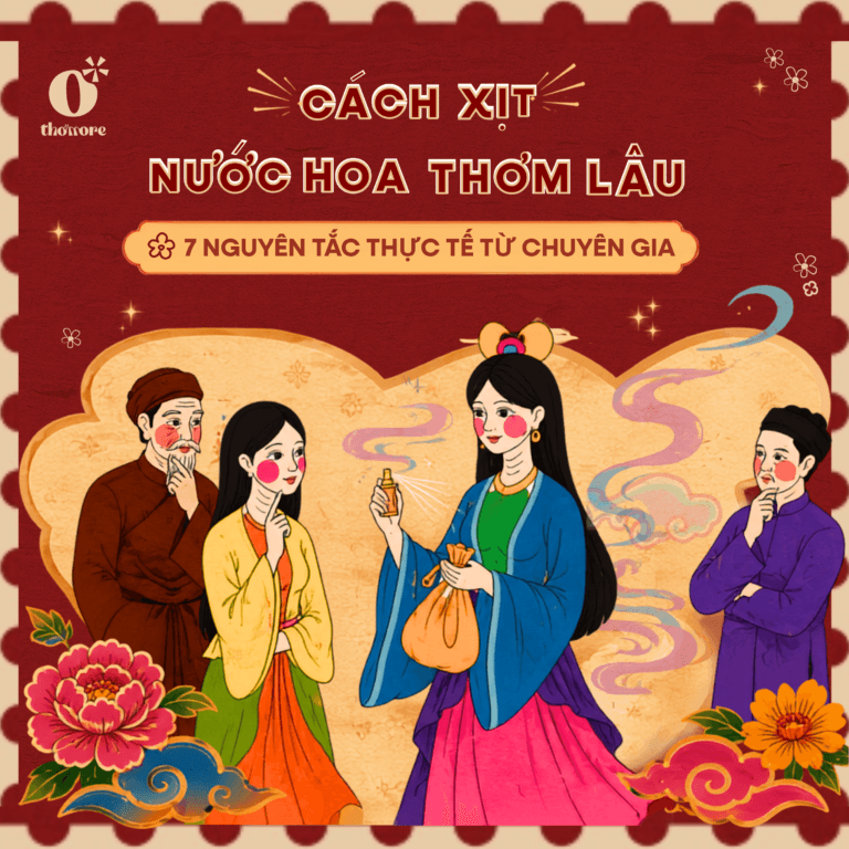 CÁCH XỊT NƯỚC HOA THƠM LÂU