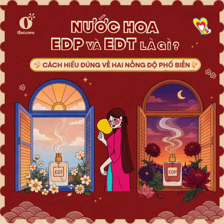 Nuoc hoa EDP va EDT la gi