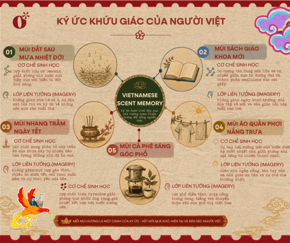 Tìm hiểu ký ức khứu giác của nước hoa là gì đối với người Việt