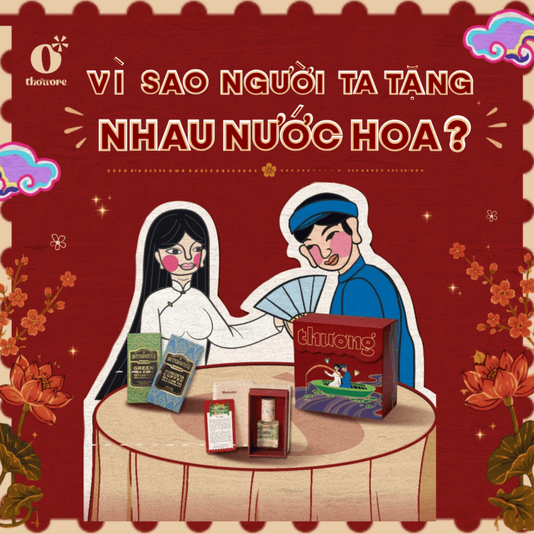 Người ta tặng nhau nước hoa
