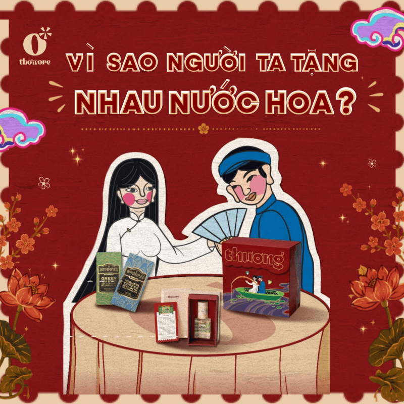 VÌ SAO NGƯỜI TA TẶNG NƯỚC HOA CHO NHAU? 2 Người ta tặng nhau nước hoa