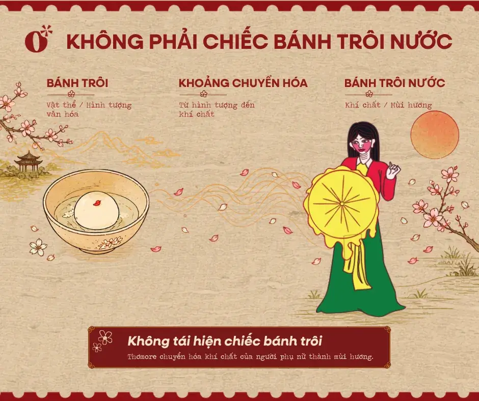 Nước hoa Bánh Trôi Nước có mùi gì? Hương thanh mát trong trẻo và tấm lòng son 3 TM FD 06 BANH TROI NUOC 3